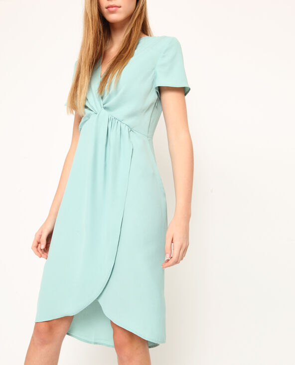 Robe midi vert de gris - Pimkie