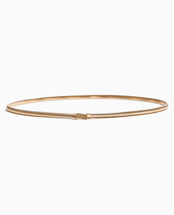 Ceinture métallique doré - Pimkie