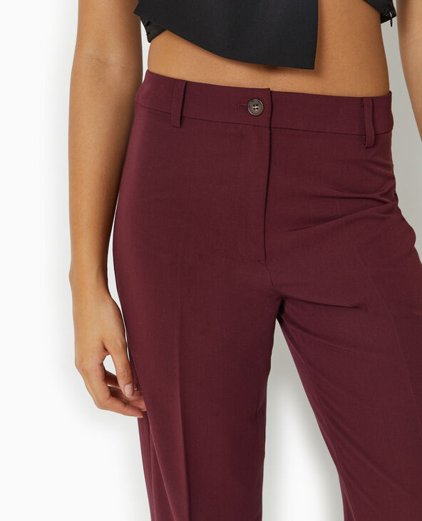 Pantalon city droit violet - Pimkie