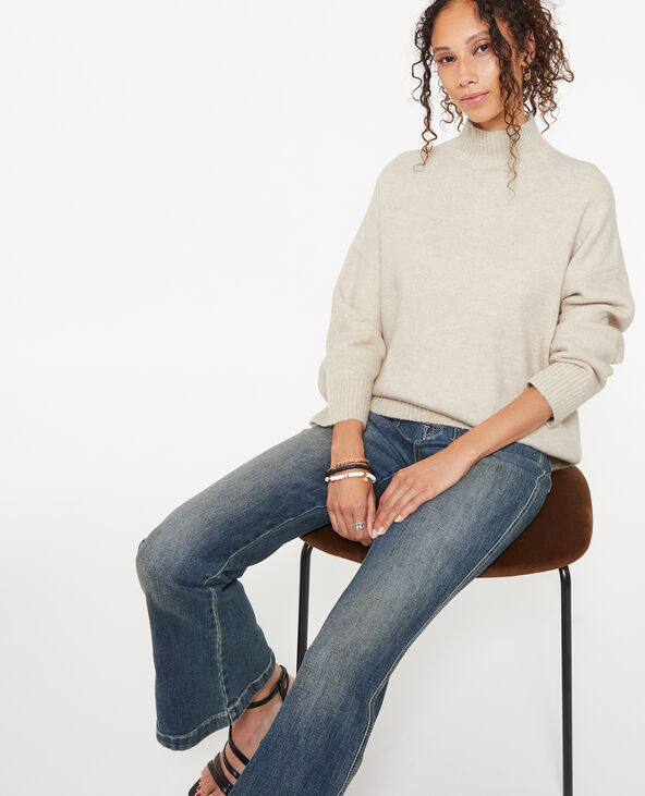 Pull sales beige oversize