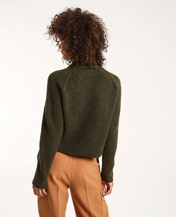 Pull court vert kaki - Pimkie