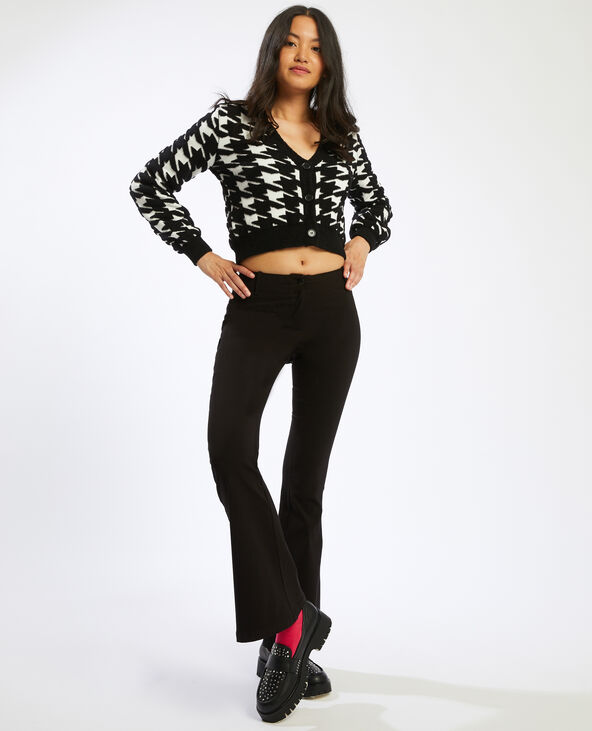 Pantalon évasé noir - Pimkie