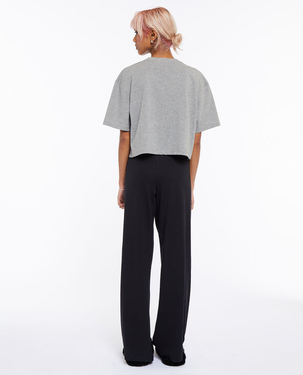 Ensemble pyjama One Piece gris chiné - Pimkie