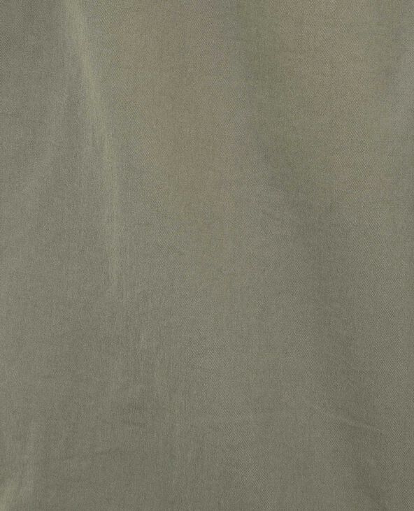 Pantalon parachute bas élastiqués vert kaki - Pimkie