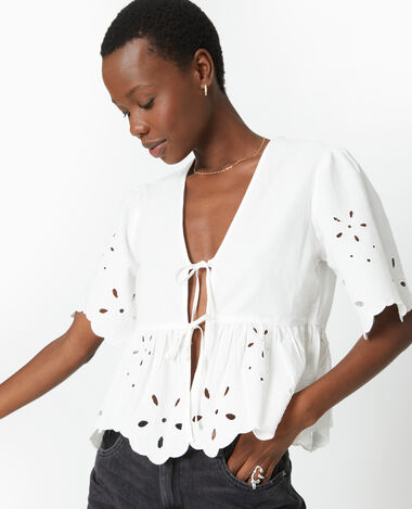Blouse blanche pimkie online
