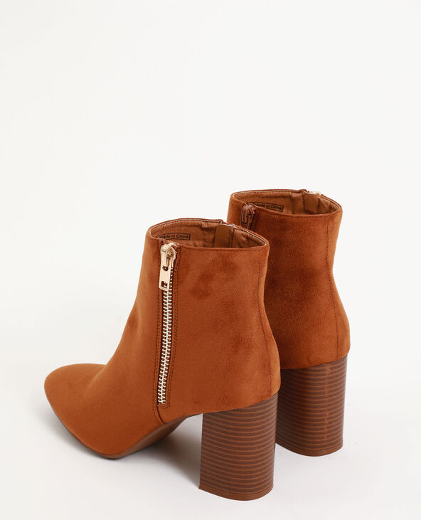 Boots à talons marron - Pimkie
