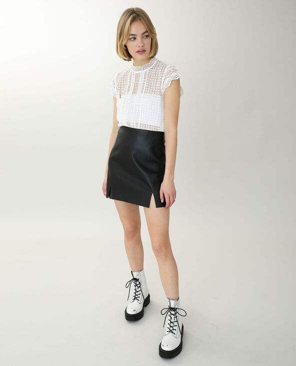 Top en dentelle blanc - Pimkie
