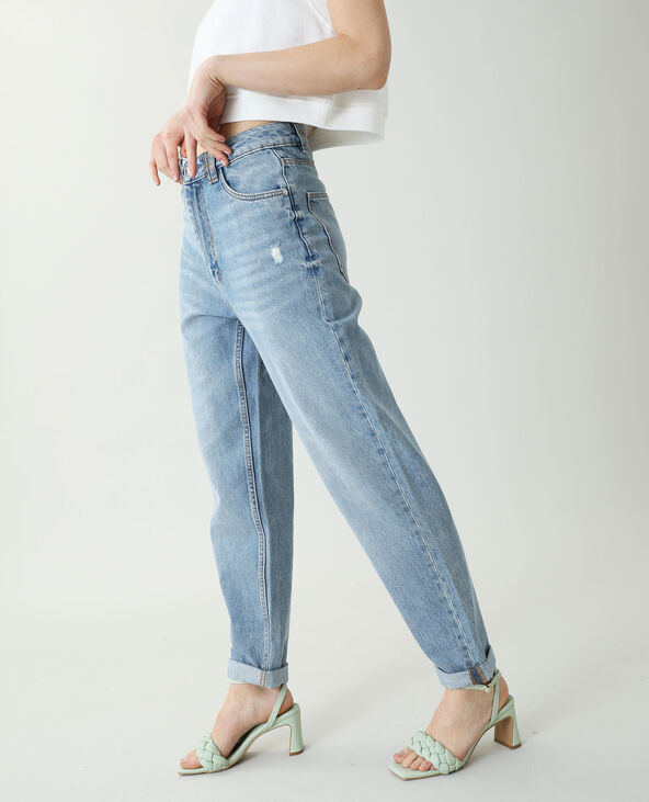 Jean mom bleu - Pimkie