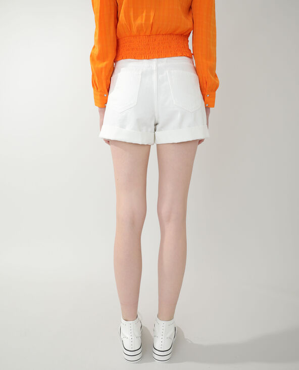 Short en jean écru - Pimkie