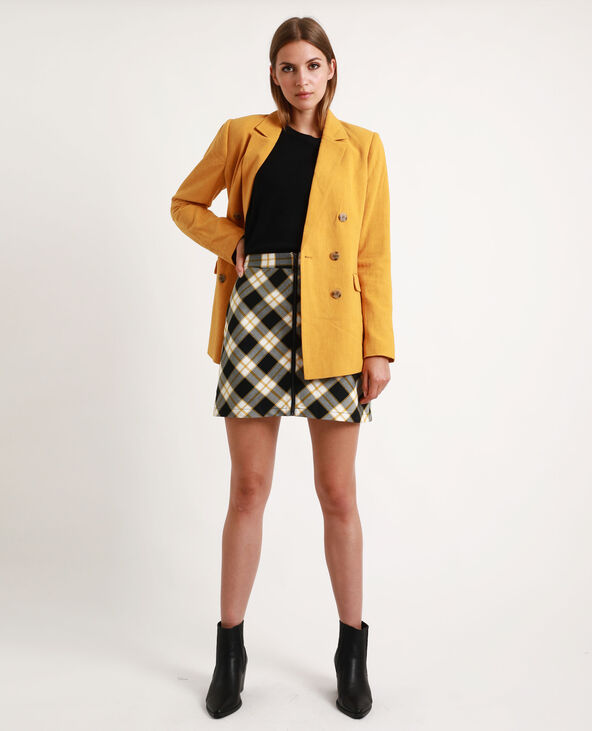 Blazer double boutonnage orange - Pimkie