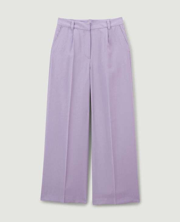 Pantalon large sale lila