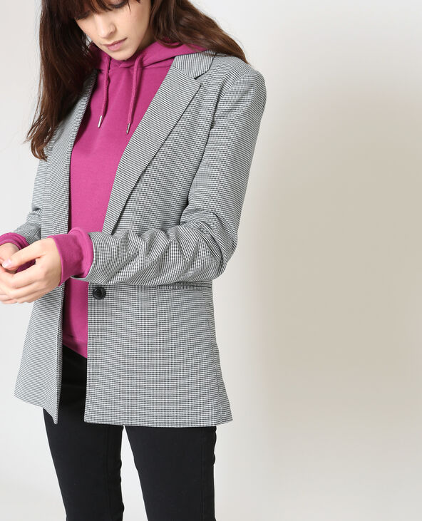 Blazer imprim pied de poule