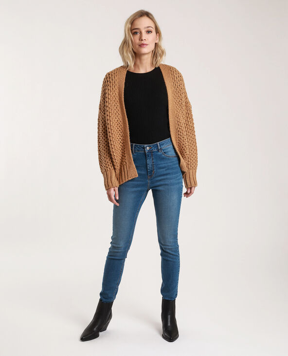 Gilet fantaisie beige - Pimkie