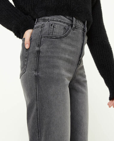 Jean droit stretch gris clair - Pimkie
