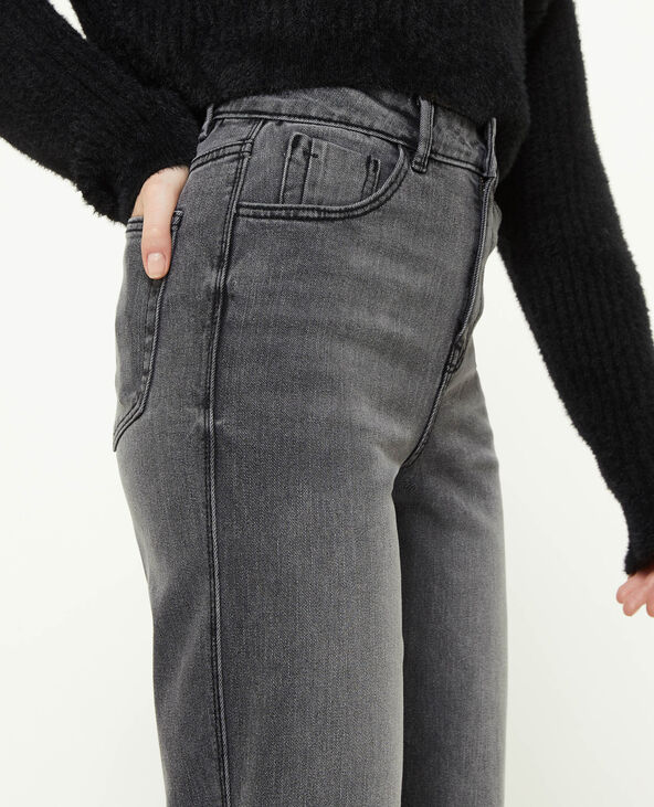 Jean droit stretch gris clair - Pimkie