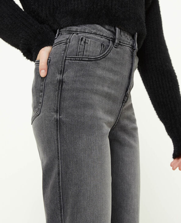 Jean droit stretch gris clair - Pimkie