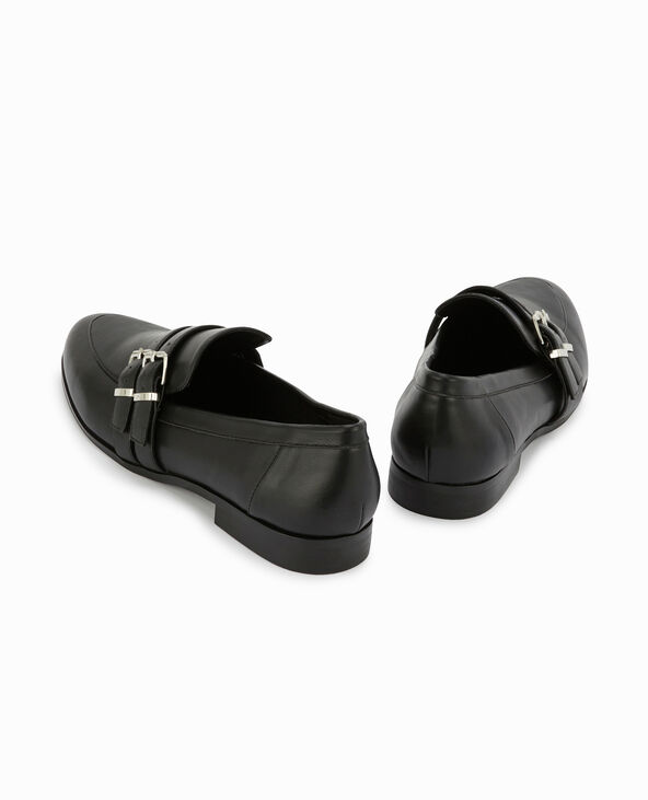 Mocassins avec 2 brides noir - Pimkie