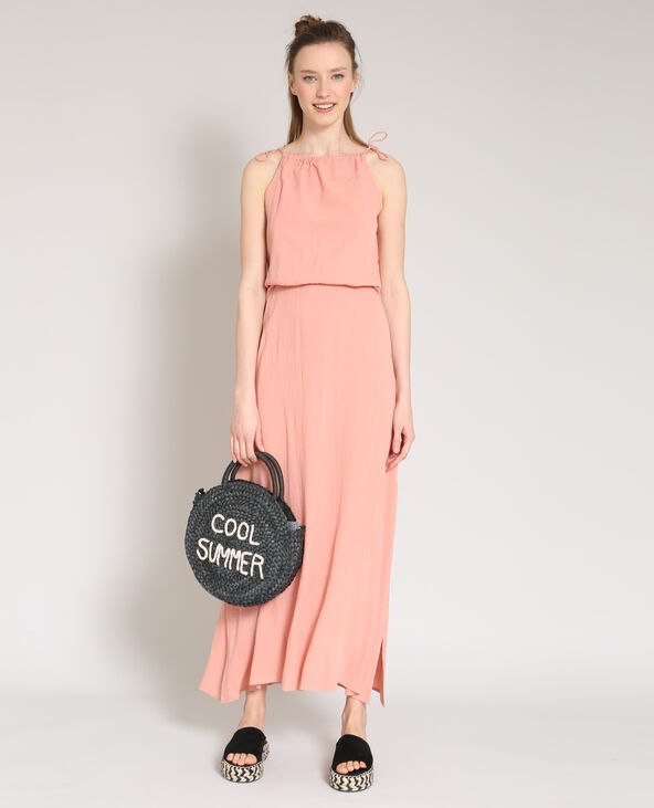 Robe longue rose - Pimkie