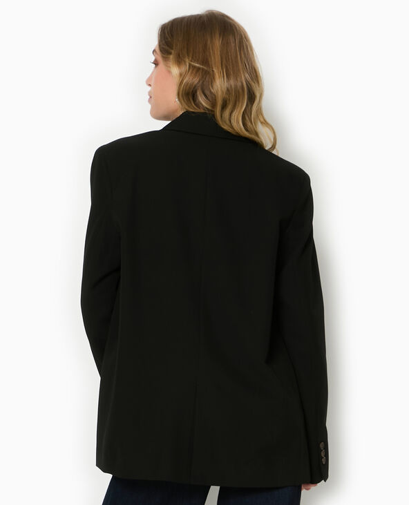 Veste légèrement cintrée noir - Pimkie