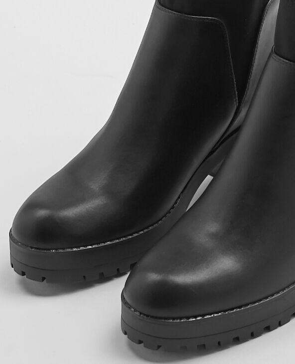Boots à talons noir - Pimkie