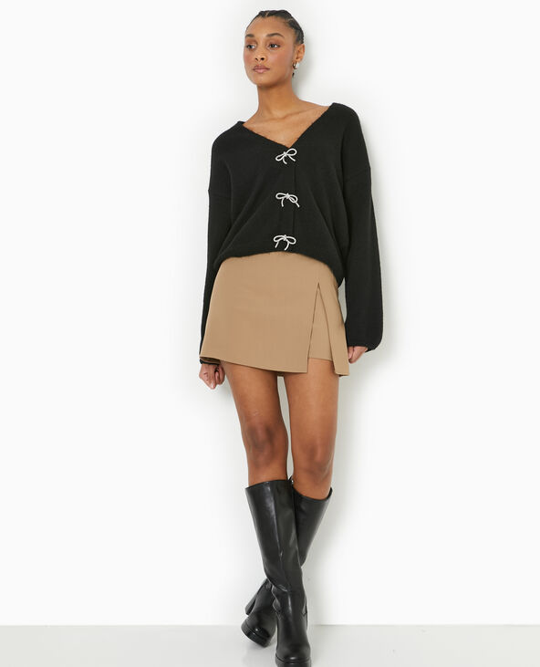 Jupe-short courte camel - Pimkie