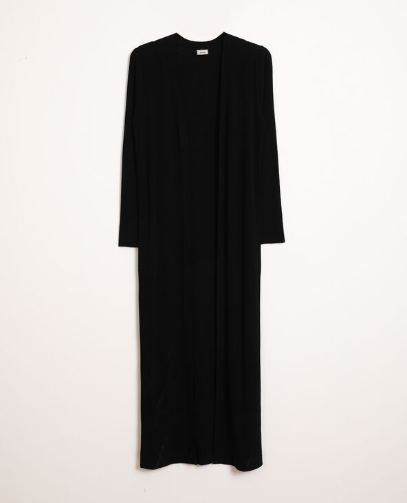 Gilet long noir - Pimkie