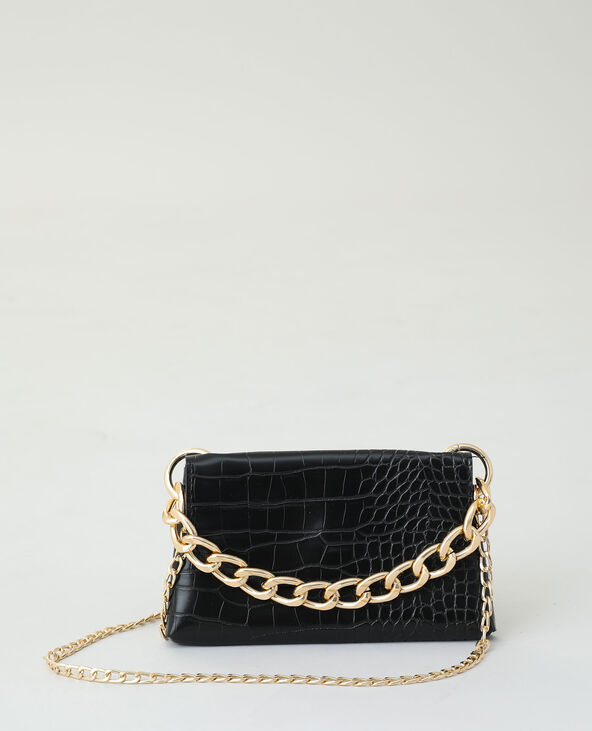 Petit sac chaine noir - Pimkie