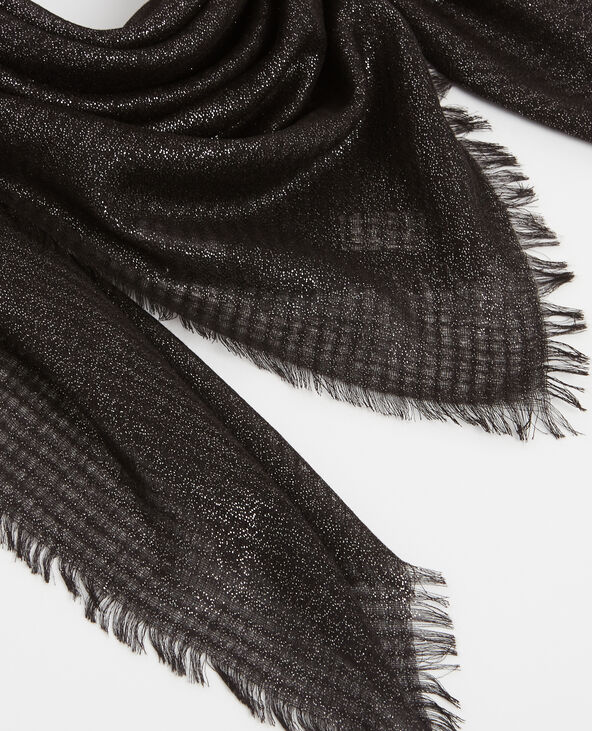 Foulard lurex gris clair - Pimkie