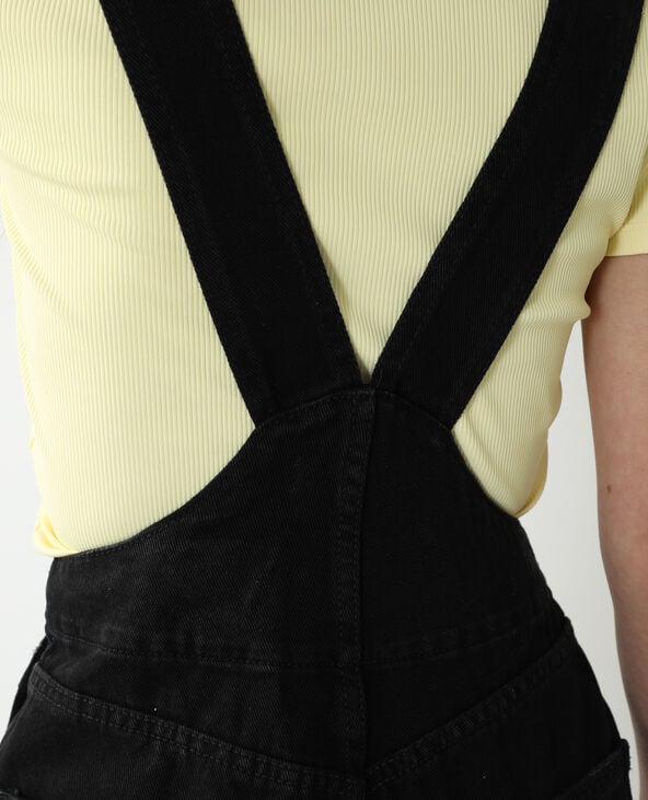 Salopette short noir - Pimkie