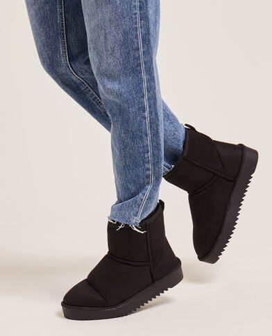 Boots fourrées noir - Pimkie
