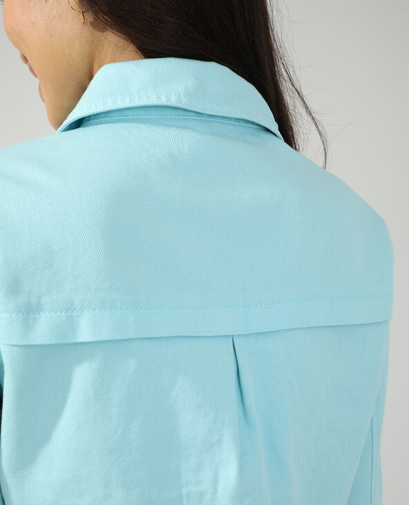 Veste en jean bleu - Pimkie