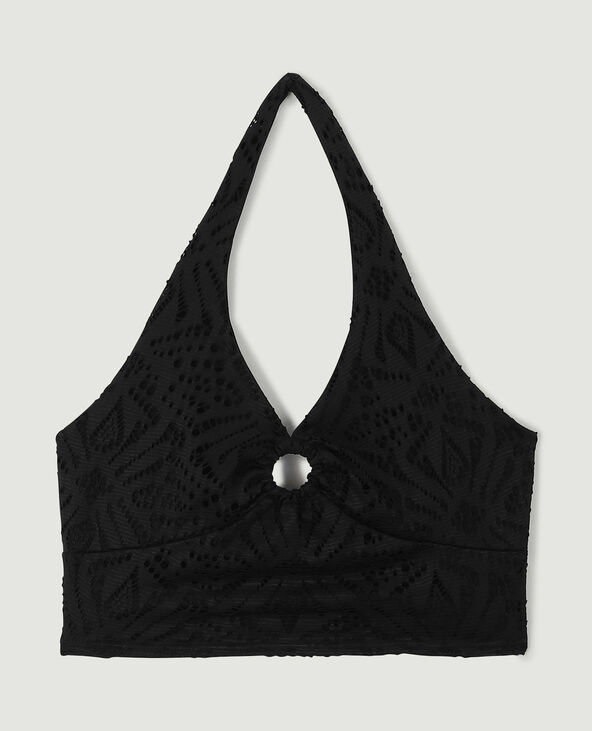 Top dos-nu avec anneau noir - Pimkie