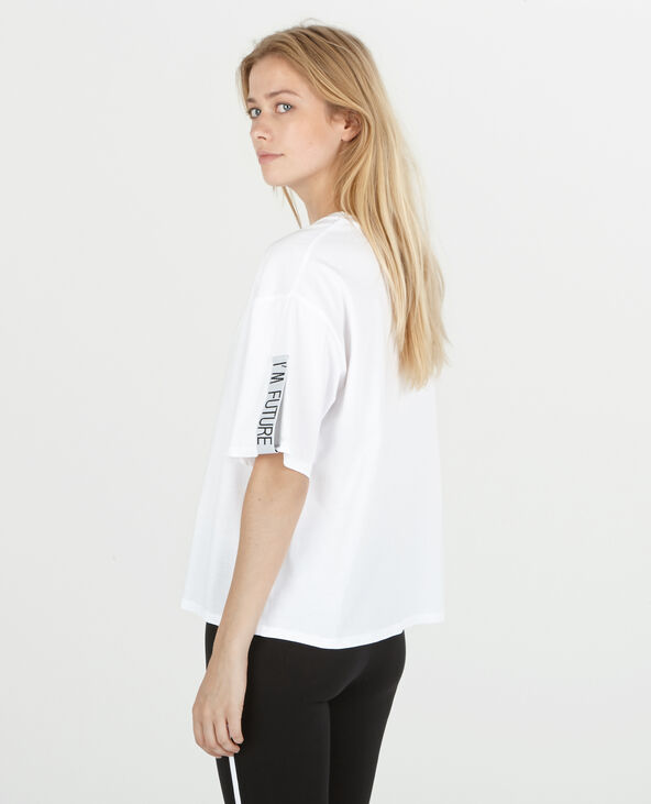 T-shirt de sport blanc - Pimkie
