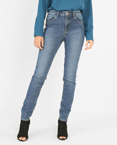 Slim taille haute bleu - Pimkie