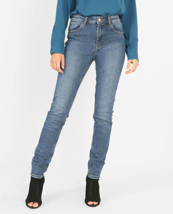 Slim taille haute bleu - Pimkie