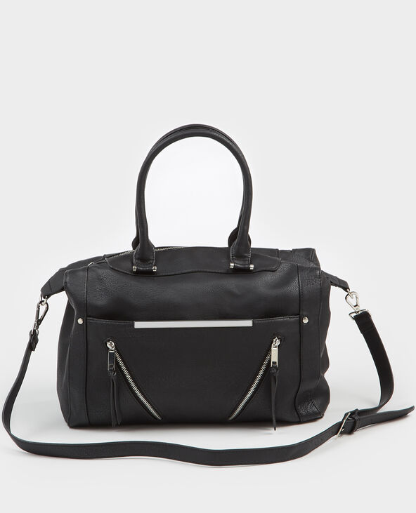 Sac cabas hot sale souple noir