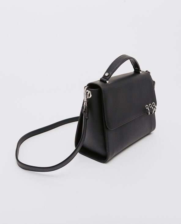 Sac cartable à anneaux argenté - Pimkie