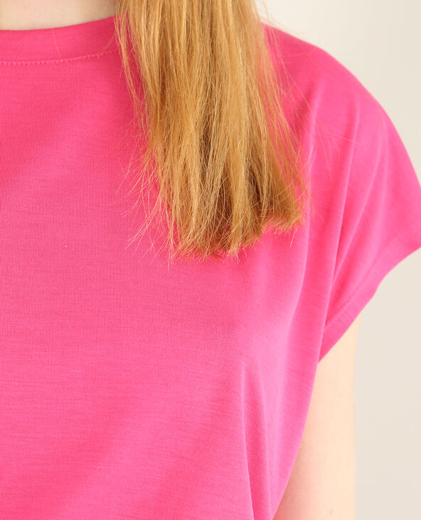 T-shirt fluide rose fuchsia - Pimkie