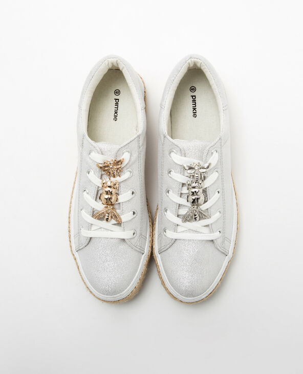 Bijoux de lacets argenté - Pimkie