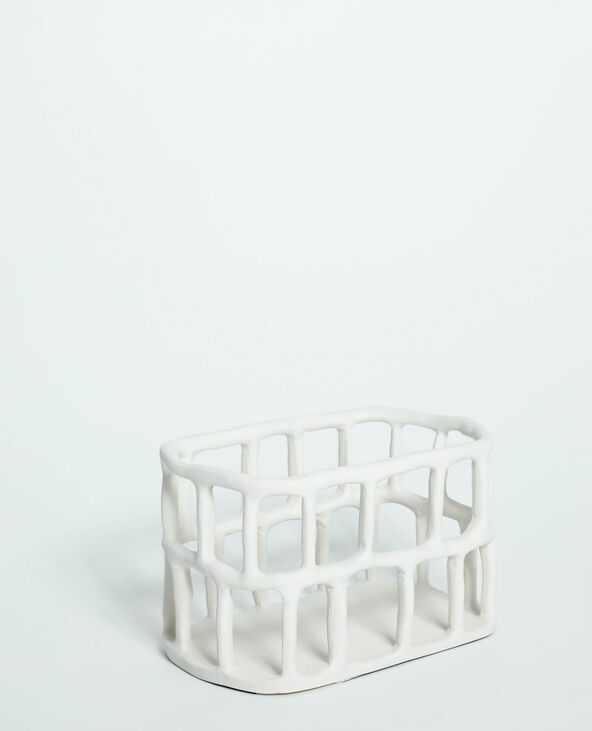 Cagette de rangement blanc - Pimkie