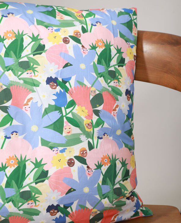 Housse de coussin ALL OVER - Collab Lavilletlesnuages jaune - Pimkie