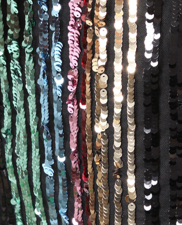 Robe à sequins bleu - Pimkie