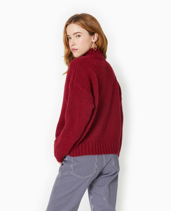 Pull col montant violet - Pimkie