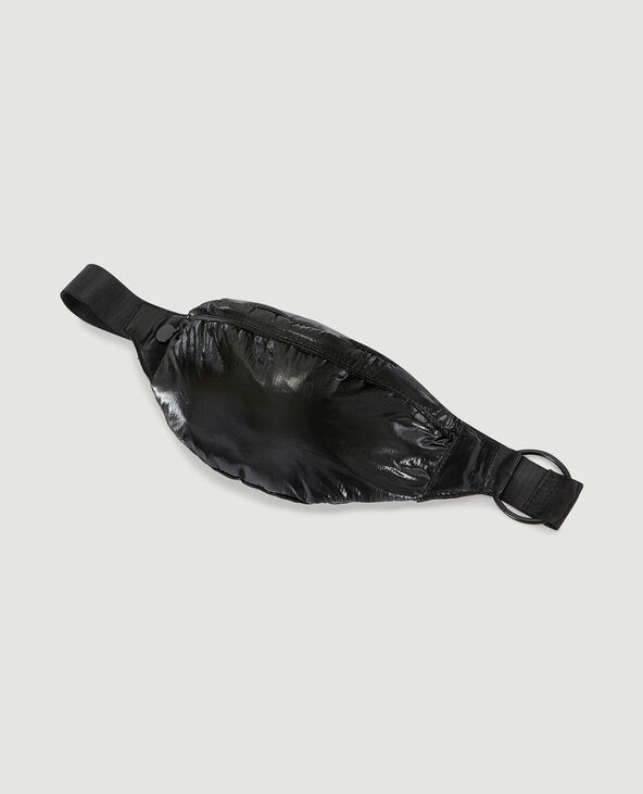 Sac banane avec anneau noir - Pimkie