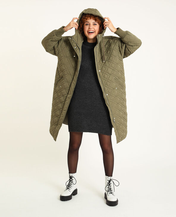 Robe pull gris chiné - Pimkie