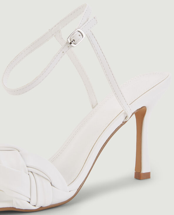 Sandales à talons blanc - Pimkie