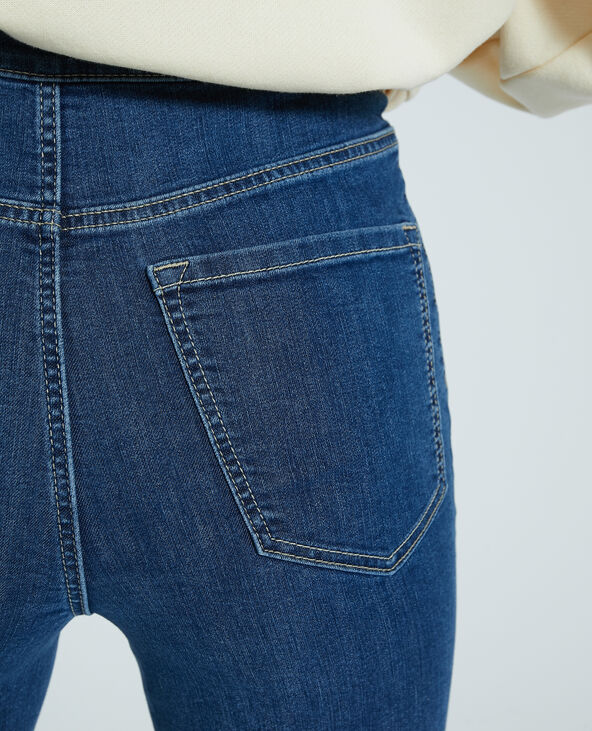 Jean flare taille haute bleu - Pimkie