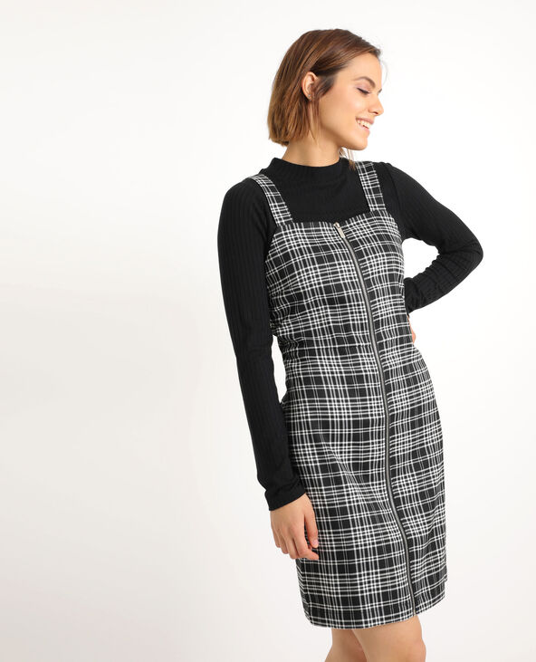 Robe à zip noir - Pimkie