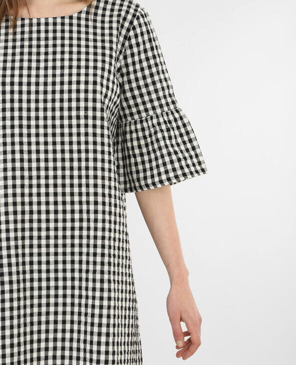 Robe vichy noir - Pimkie
