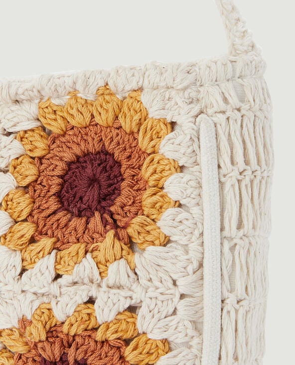 Sac en crochet blanc - Pimkie